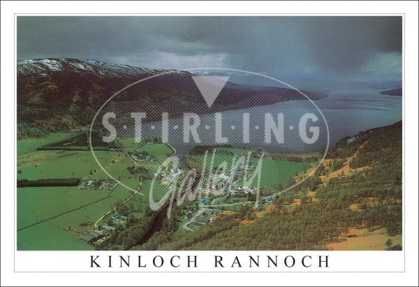 Kinloch Rannoch, Storm Cloud Postcard (H SG)