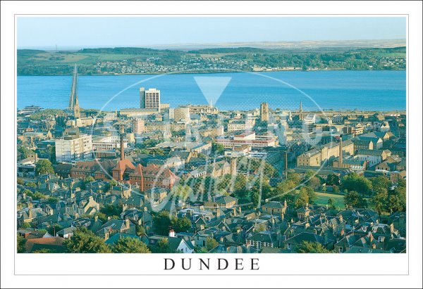 Dundee, from the Law Postcard