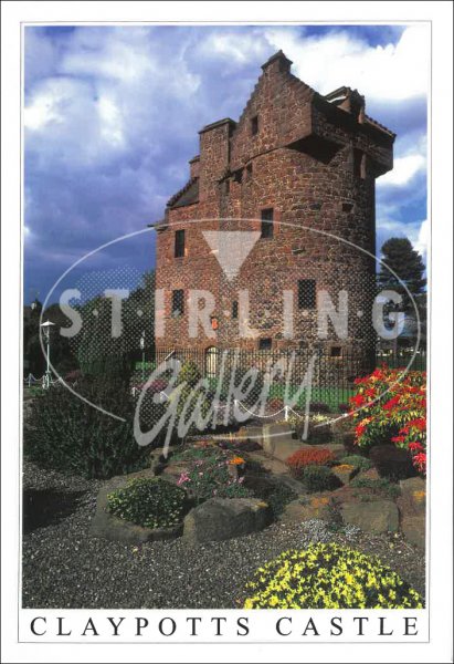 Claypotts Castle Postcard