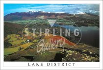 Keswick from Catbells - Lake District Postcard
