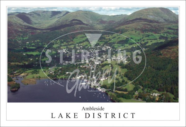 Ambleside - Lake District Postcard
