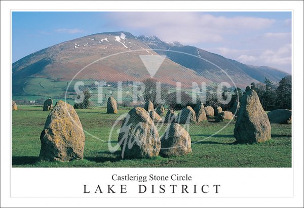 Castlerigg Stone Circle - Lake District Postcard