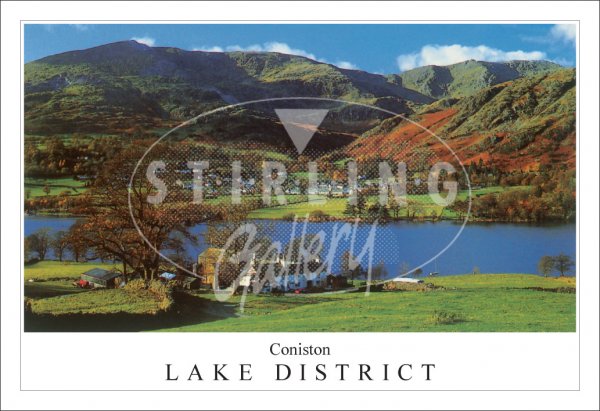 Coniston - Lake District Postcard