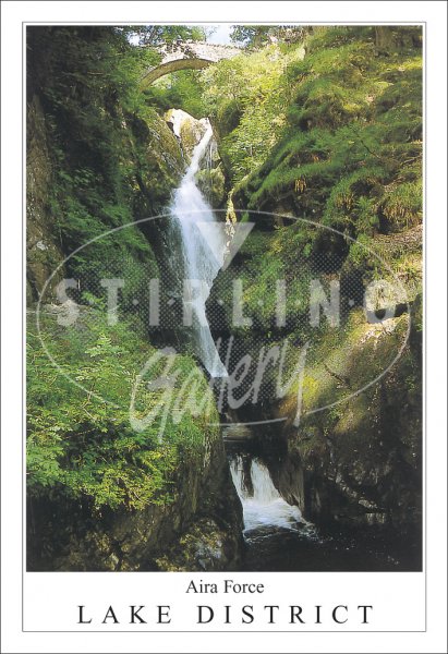 Aira Force, Ullswater - Lake District Postcard