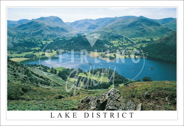 Head of Ullswater, Lake District Postcard