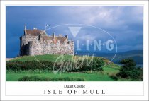 Duart Castle - Isle of Mull, Close up Postcard