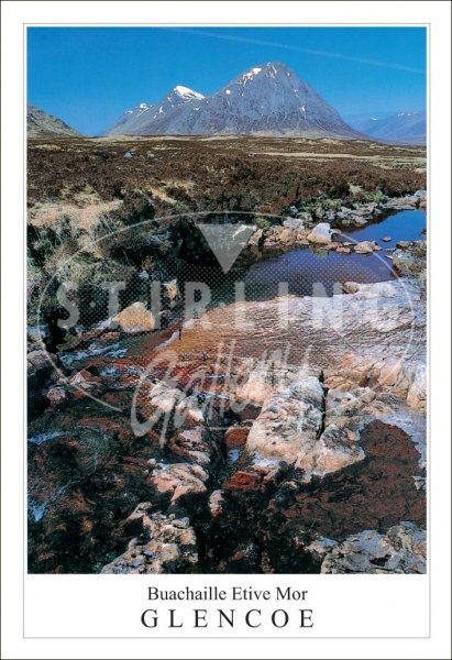 Buachaille Etive Mor - Glencoe Postcard