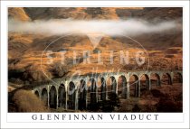 Glenfinnan Viaduct, Cloud Postcard