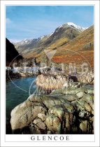 Glencoe, over Allt Lairig Eilde Postcard