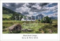 Black Rock Cottage - Glencoe Postcard (H SG)