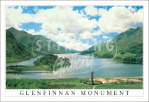 Glenfinnan Monument, Loch Shiel Postcard