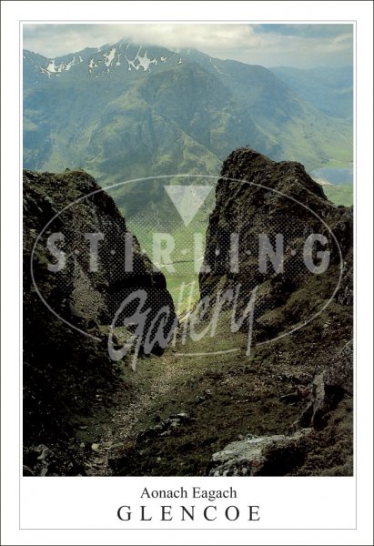 Aonach Eagach - Glencoe Postcard