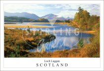 Loch Laggan - Scotland Postcard