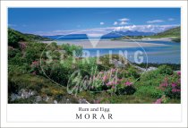 Rum and Eigg - Morar Postcard