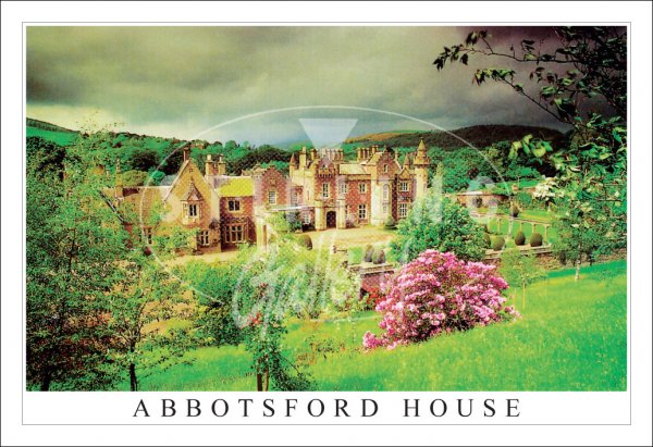 Abbotsford House, Melrose Postcard