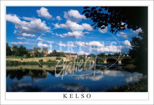 Kelso, Rivers Confluence Postcard