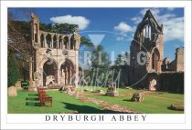 Dryburgh Abbey Postcard