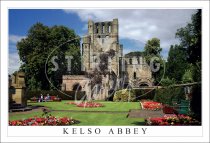 Kelso Abbey Postcard