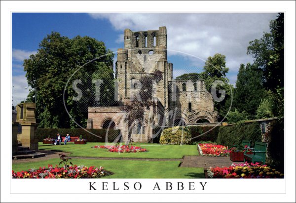 Kelso Abbey Postcard