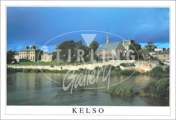 Kelso, from River Postcard