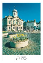 Square - Kelso, and Town house Postcard