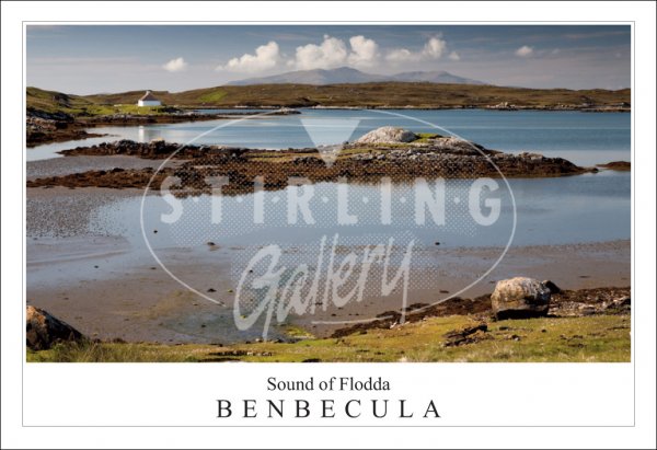 Sound of Flodda, Benbecula, South Uist Postcard