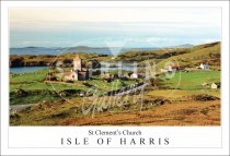 St Clement's Church - Isle of Harris Postcard
