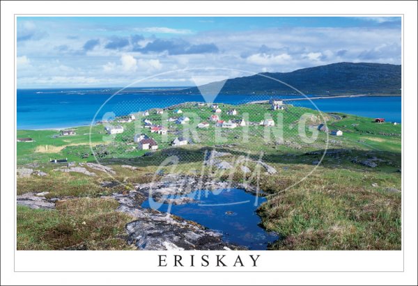 Eriskay towards South Uist Postcard
