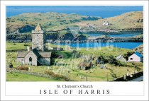 St. Clement's Church close up, Isle of Harris Postcard