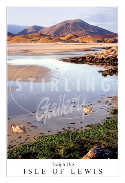 Traigh Uig, Isle of Lewis Postcard