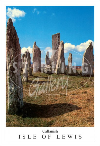 Callanish, Isle of Lewis Postcard (V SG)