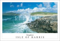 Wave, Horgabost - Isle of Harris Postcard
