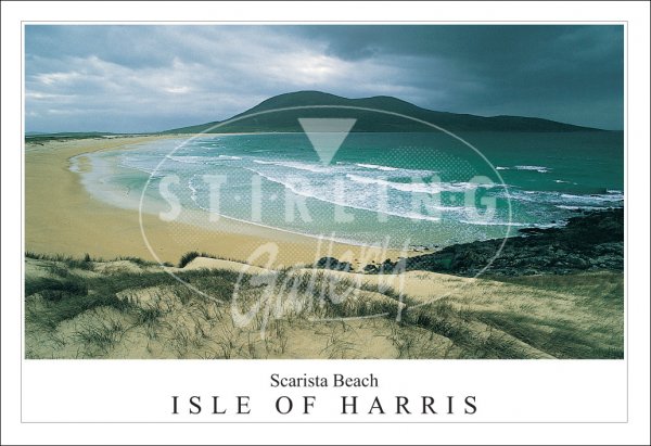 Scarista Beach - Isle of Harris Postcard (H SG)