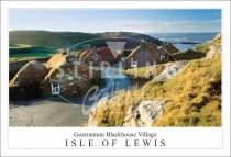 Gearrannan Blackhouse Village - Isle of Lewis Postcard