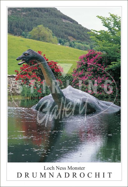Loch Ness Monster, Drumnadrochit Postcard