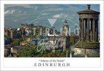 Athens of the North - Edinburgh Postcard