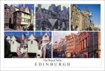 Royal Mile - Edinburgh, Composite Postcard