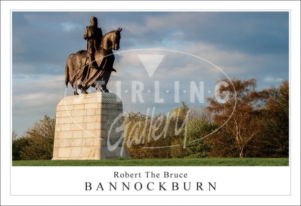 Robert the Bruce - Bannockburn Postcard