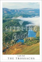 Loch Ard, Mist, The Trossachs Postcard