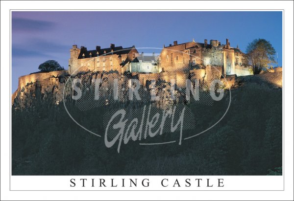 Stirling Castle, Night Postcard