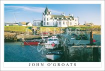 John o' Groats, Harbour Postcard (H SG)