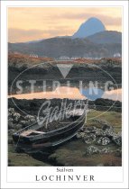 Suilven - Lochinver, Boat Postcard