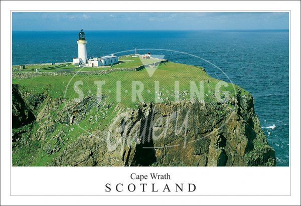 Cape Wrath - Scotland, Lighthouse, Sutherland Postcard