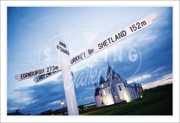 John o' Groats Signpost Postcard