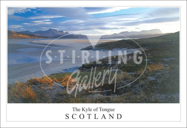 Kyle of Tongue, The - Scotland, Ben Loyal, Ben Hope Postcard (H SG)