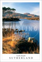 Loch Assynt - Sutherland Postcard