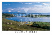 Summer Isles, from Polbain, Wester Ross Postcard