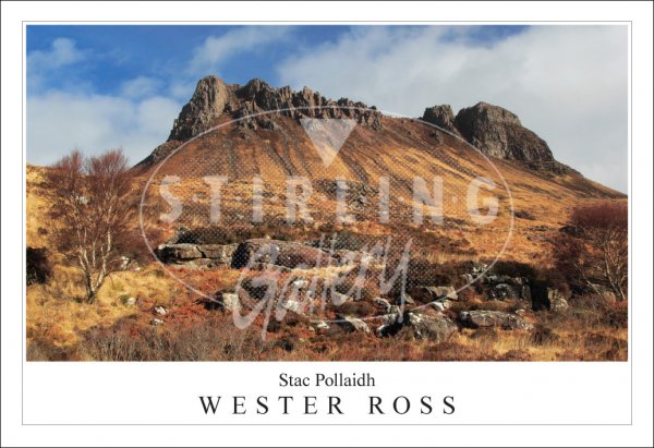 Stac Pollaidh - Wester Ross Postcard