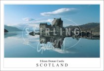 Eilean Donan Castle - Scotland, Evening Tranquility Postcard
