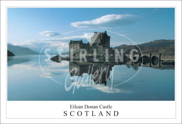Eilean Donan Castle - Scotland, Evening Tranquility Postcard